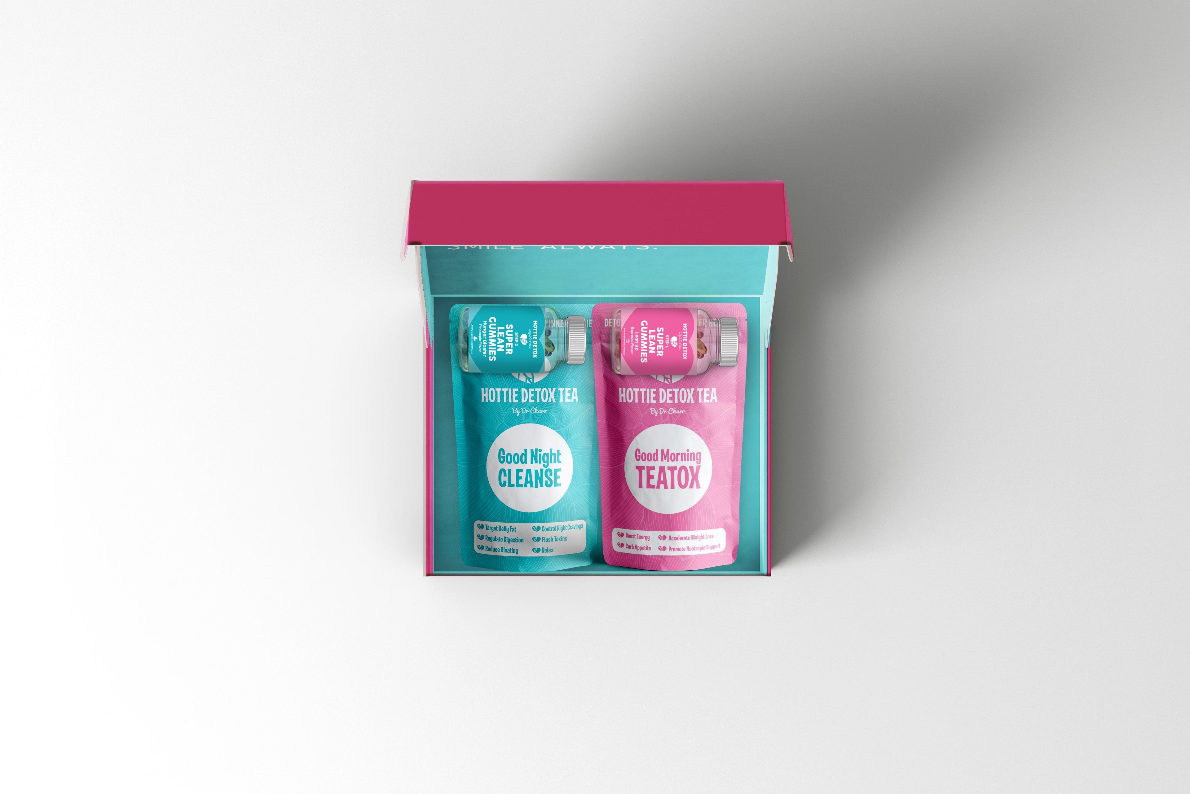 Detox Box (Gummies & Level 2 Tea) - hottie detox-store
