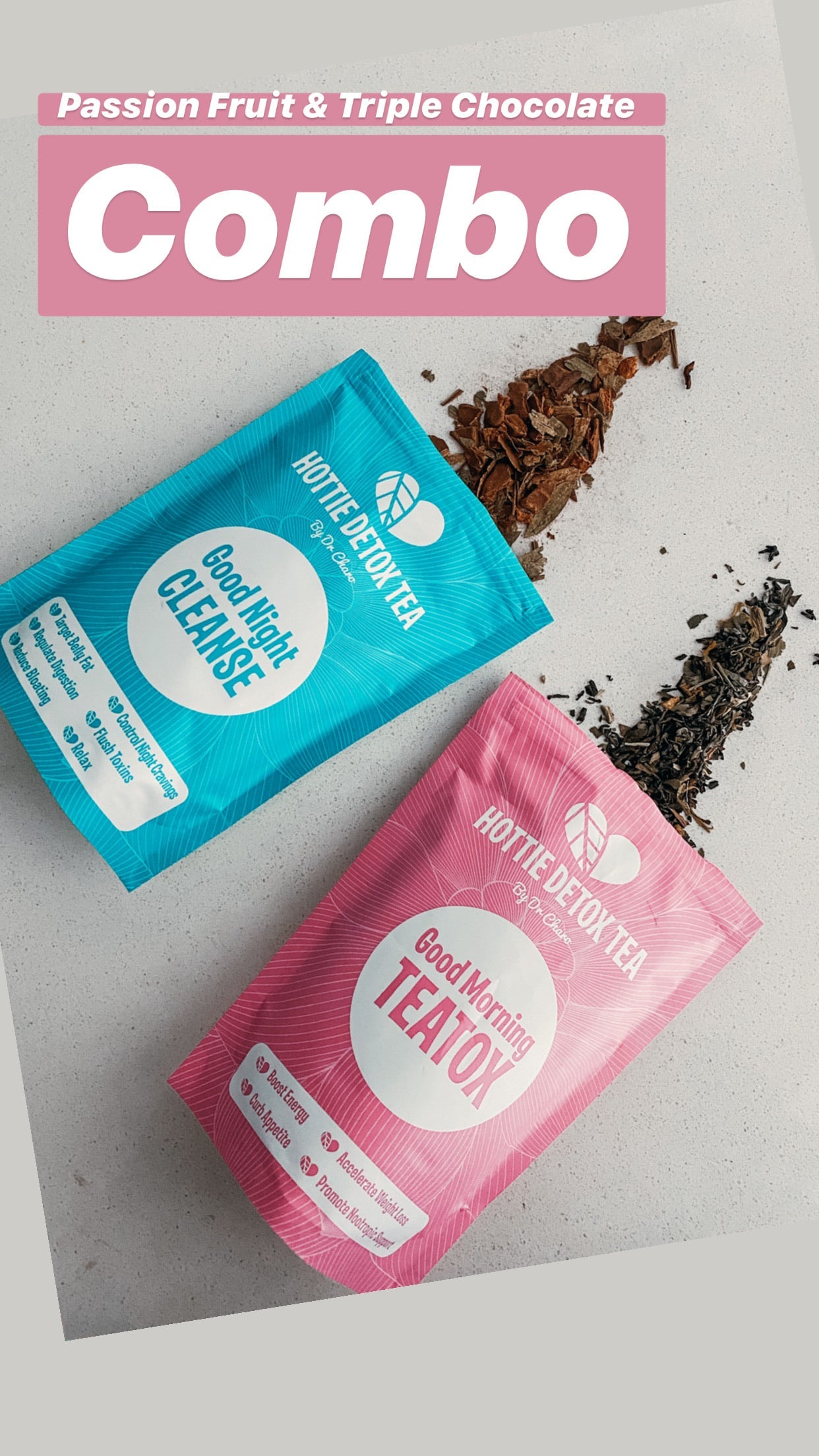 Level 2 Teas (More than 65kgs) - hottie detox-store